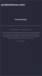 Mobile Screenshot of pretentious.com